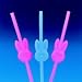 Easter Bunny Straws - 24 pieces
