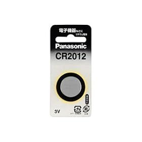 Panasonic �R�C���^���`���E���d�r CR2012