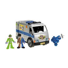  Imaginext DC Super Friends Exclusive Vehicle TwoFace Armored Car with Riddler