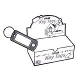 HY-KO PROD CO #KB138-200 200PK ID Key Tag/Ring