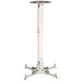 HAGOR Peerless Beamer Wand- Deckenhalter mit Gelenk fuer Decken-oder Wandmontage inkl Spider ausziehbar 425-652mm Farbe Weiss