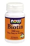 BIOTIN 1000 mcg 100 CAPS NOW FOODS