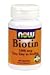   - BIOTIN 1000 mcg 100 CAPS NOW FOODS