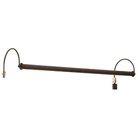 Traditional Oil Rubbed Bronze 40 Wide Plug-in Picture Light by CSL
