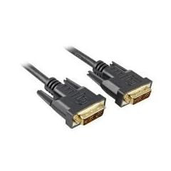 Sharkoon DVI-D auf DVI-D Kabel 19-polig 3m schwarz