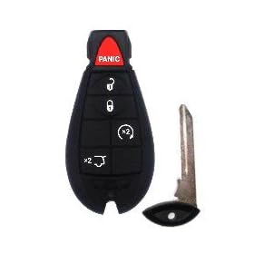 2008 08 Jeep Grand Cherokee Remote & Key Combo - 5 Button by Jeep