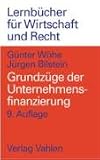 Grundzuege der Unternehmensfinanzierung