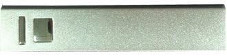 Portable Purse Power Charger - Charging Options for iPhone 5/5S, 4/4S, iPods, iPads, Androids, GPS and Nokia Phones (silver)