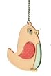 Chick-A-Dee Fused Glass Suncatcher