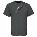Sport Authentics by adidas San Antonio Spurs Charcoal Retro Logo T-shirt