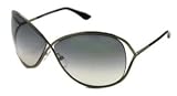 Tom Ford Miranda FT0130 Sunglasses - 08B Shiny Gunmetal (Gradient Dark Gray Lens) - 68mm