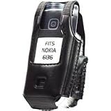 PREMIUM BERGAMO ITALIAN LEATHER CUSTOM CASE for NOKIA 6136 - RETAIL PACKAGING