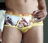 Ginch Gonch Rockets Brief for Men - TAN
