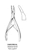 [Itm] Curved tip, 5 1/4", 13 cm [Acsry To]: Bone Rongeurs, Universal - Curved tip, 5 1/4", 13 cm