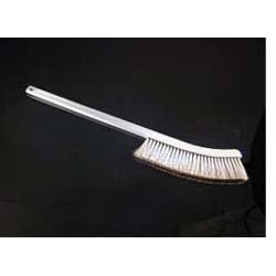 Showcase Brush, White Plastic Handle by Braun Brush