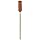 Norton Pacesetter Vitrified Bond Abrasive Mounted Point, Aluminum Oxide, W208 Shape, 1/4" Spindle Diameter, 3/4" Diameter, 2" Thickness, Grit 60 (Pack of 5)