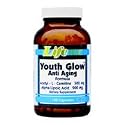 Youth Glow Anti Aging Formula w Acetyl L Carninte 500mg & Alpha Lipoic Acid 200mg - 120 - Capsules