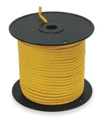 Industrial Grade 2TYL1 Portable Cord, SJTOW, 14/4, 250Ft, Yellow