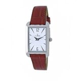 Le Chateau Women's Elegant Slim Leather Strap Watch #7022L-7A