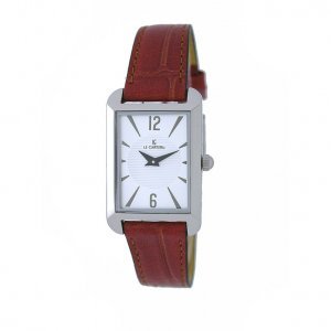 Le Chateau Women's Elegant Slim Leather Strap Watch #7022L-7A