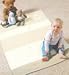 Kitchen & Housewares : Elephant Embroidered Patchwork Cream & Beige Baby Blanket