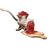 Pragotrade 36-3201-W Deluxe H/D Manual Tinned Meat Grinder With Deluxe Accs Kit
