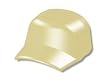 Marine Headgear (Tan) - LEGO Compatible Minifigure Piece