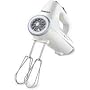 Cuisinart CHM-3 Electronic Hand Mixer 3 Speed, White