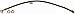 Dorman H621360 Brake Hose