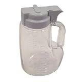 48 Ounce Gray Lexan Dispenser Jar (06-0547)