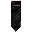 Men's Donald Trump Neck Tie Black, Charcoal, Blue & Silver