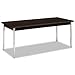 HON Utility Table, Rectangular, 72W X 30D X 29H, Mocha/Black