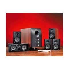 HOME-THEATER Surround-Sound-System 5.1 mit Fernbedienung