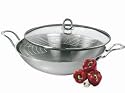 Silit 0082.6021.11 Wok 36 cm Shintau mit Glasdeckel