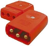 Review Skytronic  / MSB51B 3-pin polycarbon connector 10A, black - bulk