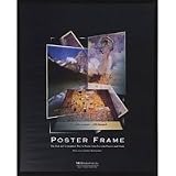 MCS Acrylic & Corrugated Back Poster Frame for a 12 x 18 Photograph, Black #22219