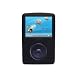 Fosmon Solid Black Silicone Case fits Sandisk Sansa Fuze 2Gb / 4Gb / 8Gb