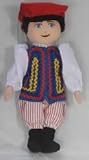 Cloth doll- European dolls wearing traditional costumes from the Krakow area