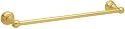 Baldwin 3501.030.18 Edgewater 18-Inch Towel Bar, Polished Brass