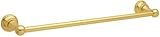 Baldwin 3501.030.18 Edgewater 18-Inch Towel Bar, Polished Brass