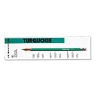 Sanford 2269 Prismacolor Turquoise Drawing Pencil, 4H, 1.98 mm, Box of 12 by Sanford