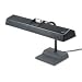 Electrix Illumination 2066-BK Extra Bright Fluorescent Gooseneck Desk Lamp, 14h, Lexan Shade, Matte Black