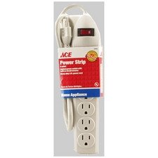 6 Outlet Metal Power Strip (S9P609000A04000)