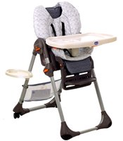 Childrens Toyshop   : Chicco Polly 2-in-1 Highchair - College