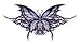 Nene Thomas - Purple Dragon Butterfly - Jumbo 12 Sticker / Decal