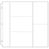 We R Memory Keepers Ring Photo Sleeve Protectors 12-Inch by 12-Inch 10/Pkg