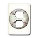 Kids Stuff - Baseball - Light Switch Covers - 2 plug outlet cover