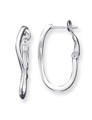 Sterling Silver Clip Back Earrings QE3752"