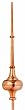 40" Handcrafted "Artemis" Pure Polished Copper Cupola Finial