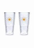 Tervis Tumblers - Flower - Daisy - 24 oz Big T - set of 2